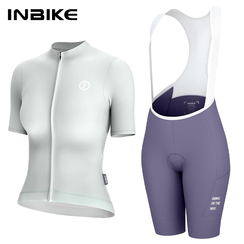 Cycling Community - Conjunto de Jersey de Ciclismo Feminino
