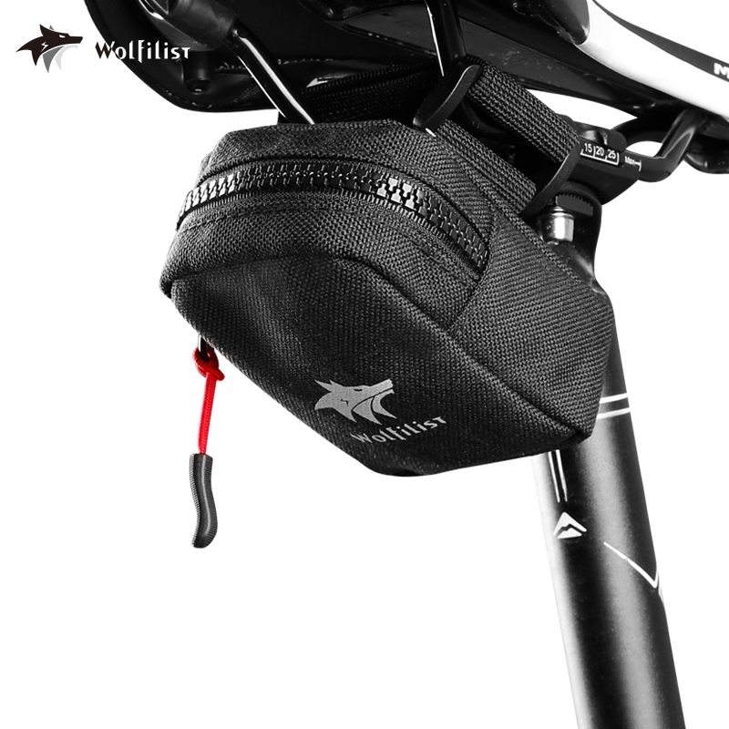 Cycling Journey - Bolsa de assento de bicicleta WOLFILIST