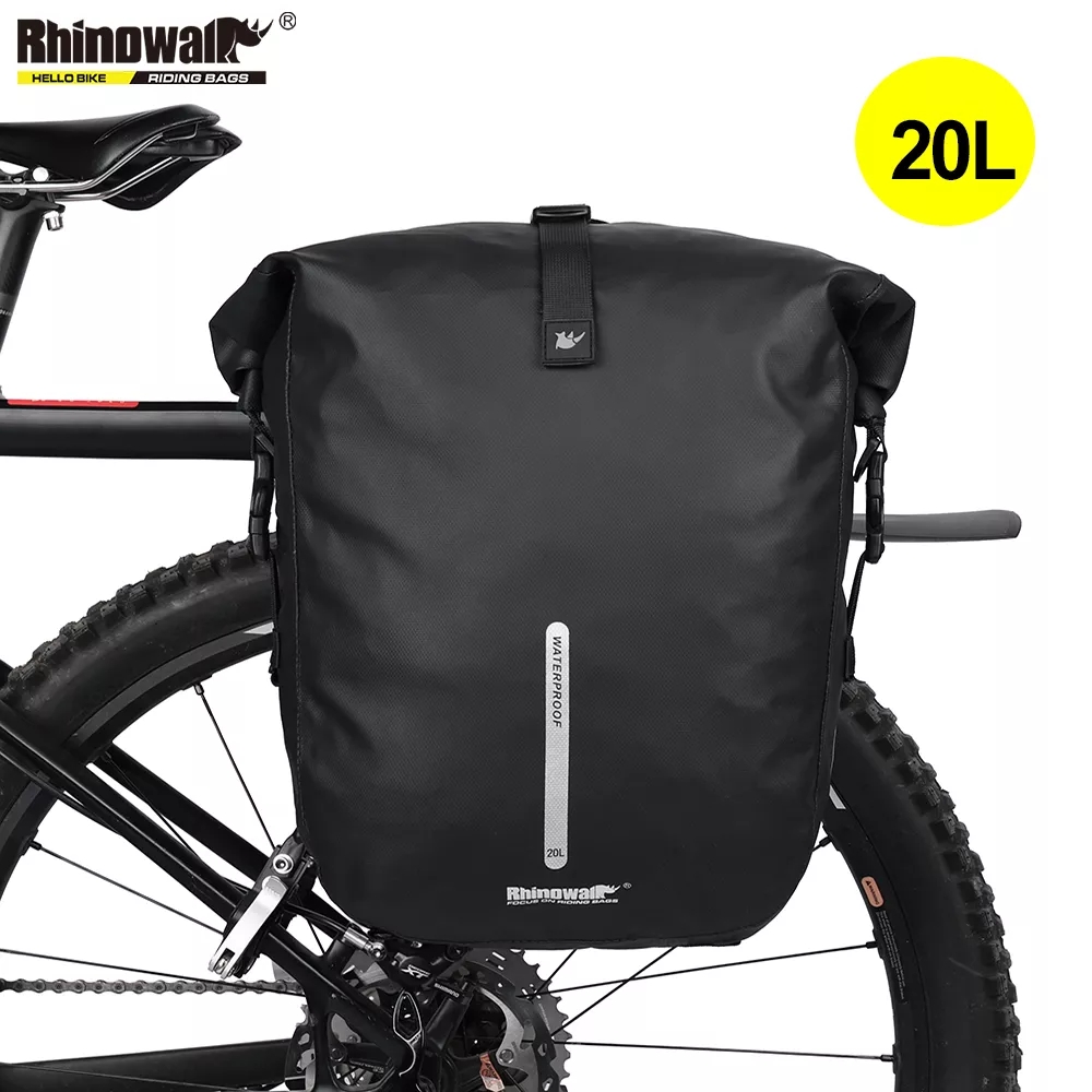 Cycling Journey - Rhinowalk-Waterproof Bicicleta Pannier Mochila, Tronco Bag,