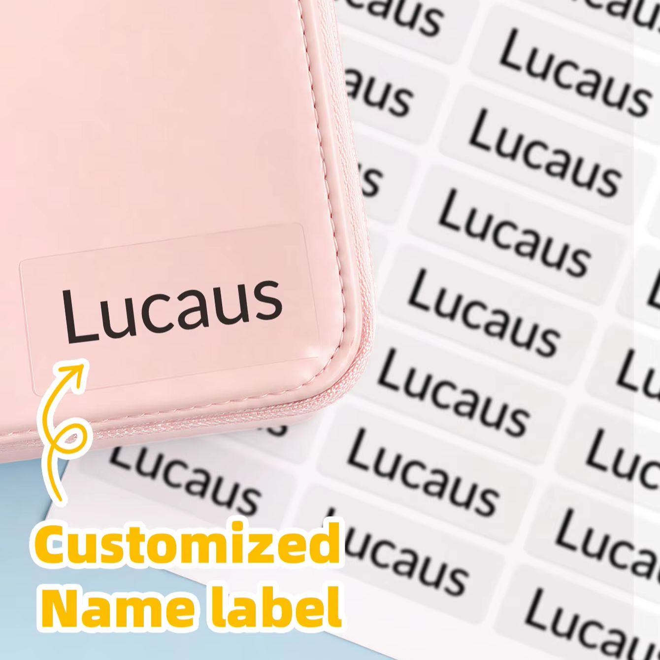 Cycling Commute Bag - 1-240PCS Adesivos Personalizados com Nome para