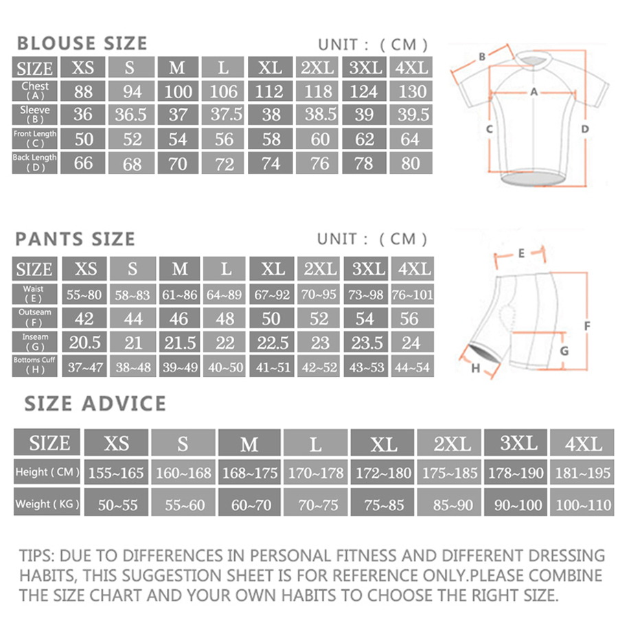 Rvouei conjunto de camisa de c - Cycling Community avaliação e preço