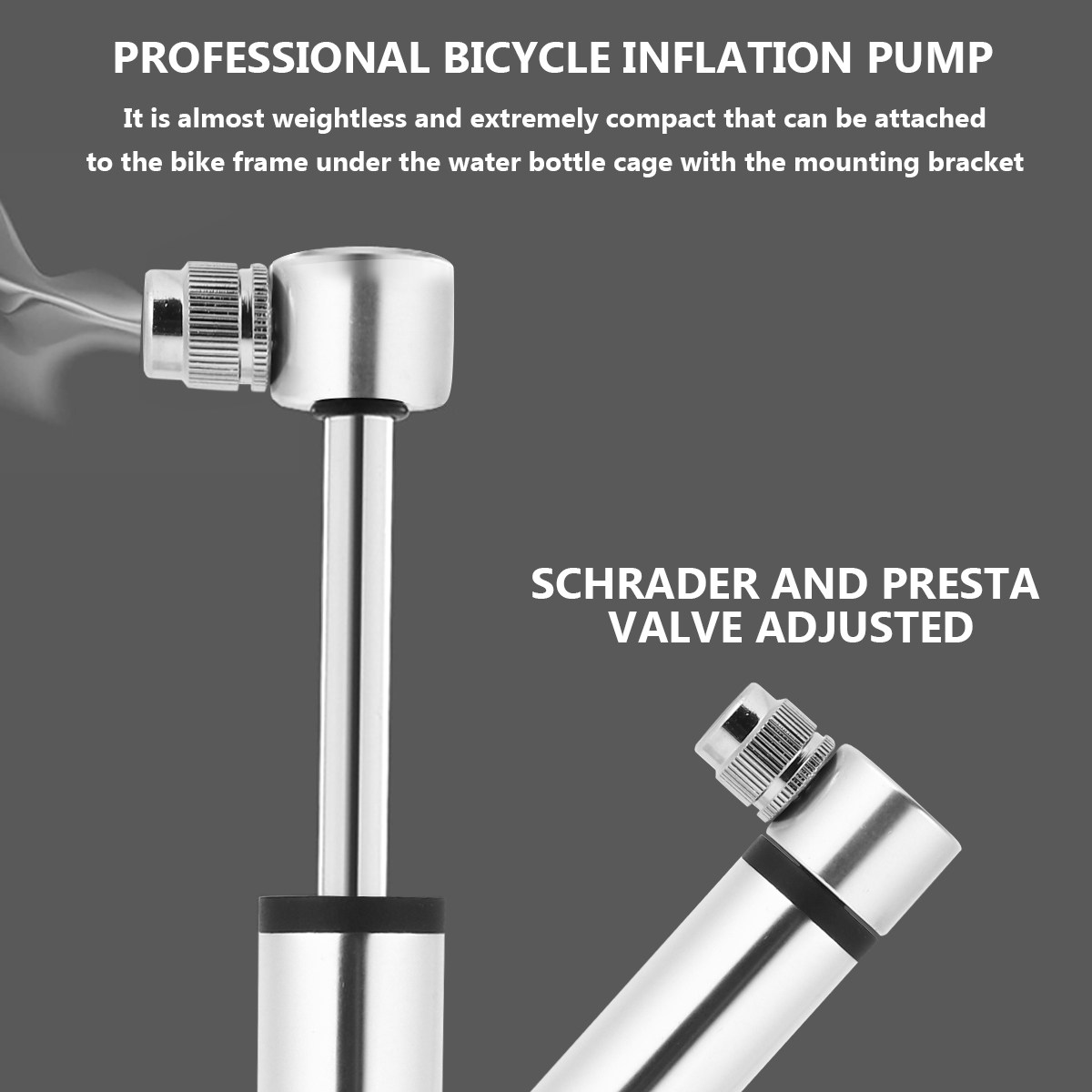 Bomba de Ar para Bicicleta e K - Bike Pump Frame Mount avaliação e preço
