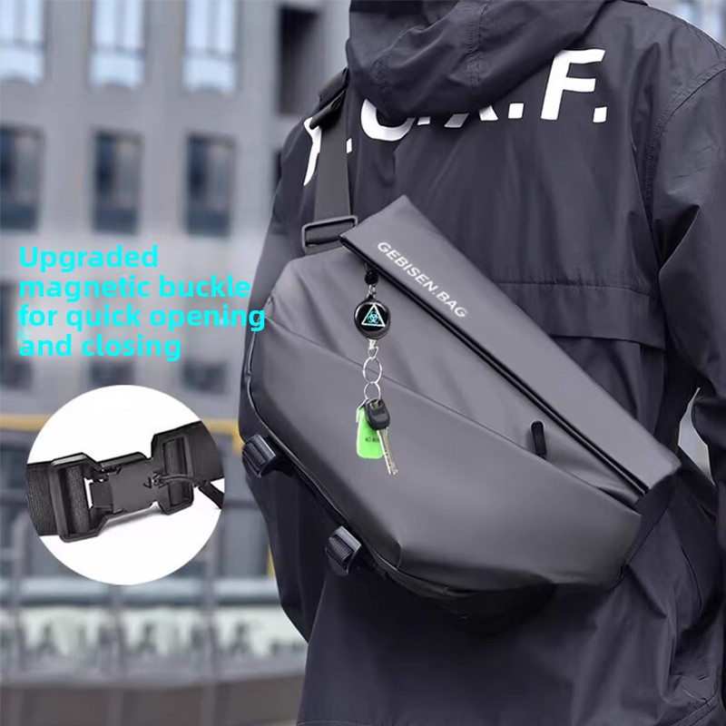 Bolsa transversal masculina co - Cycling Commute Bag avaliação e preço